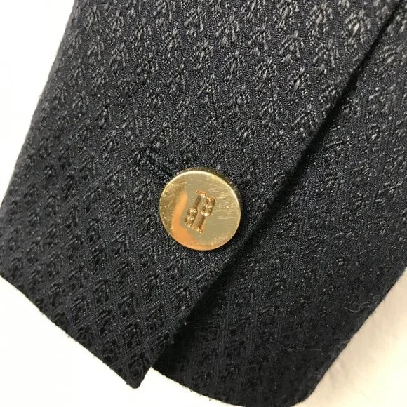 Ted Baker Black Reiko Blazer Size 1 (US 4) - Picture 10 of 11